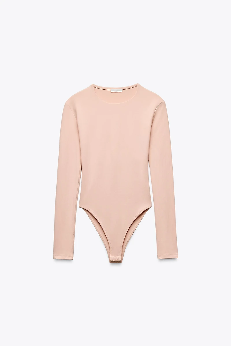 LONG SLEEVE POLYAMIDE BODYSUIT