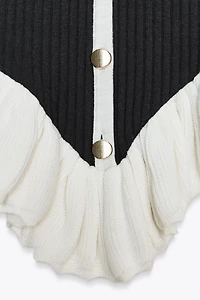 TOP CÔTELÉ BOUTONS