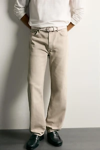 LIGHTWEIGHT COTTON-HEMP JEANS