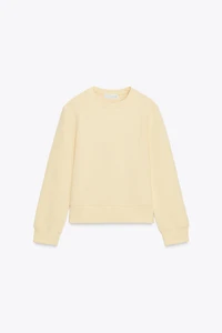BASIC COTTON SWEATSHIRT