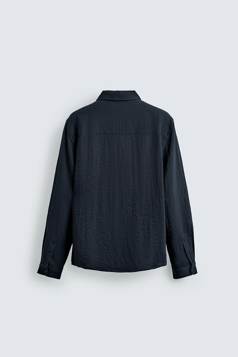 CHEMISE FLUIDE COUPE DÉCONTRACTÉE