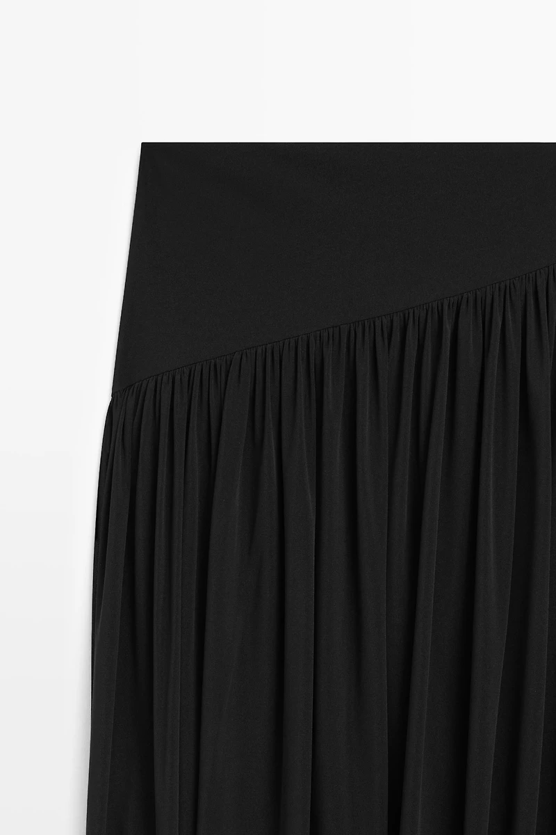 Balloon flowing skirt