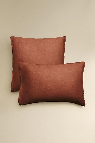 WASHED LINEN PILLOWCASE (140 GXM²)