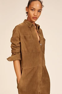 LIMITED EDITION SUEDE JUMPSUIT