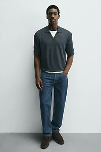 LEATHER RAISED SEAM SHOES