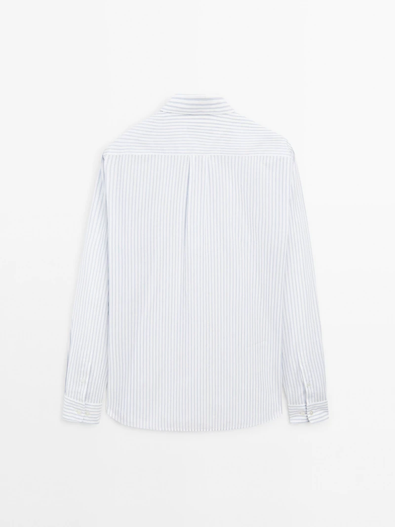 Chemise à rayures regular fit