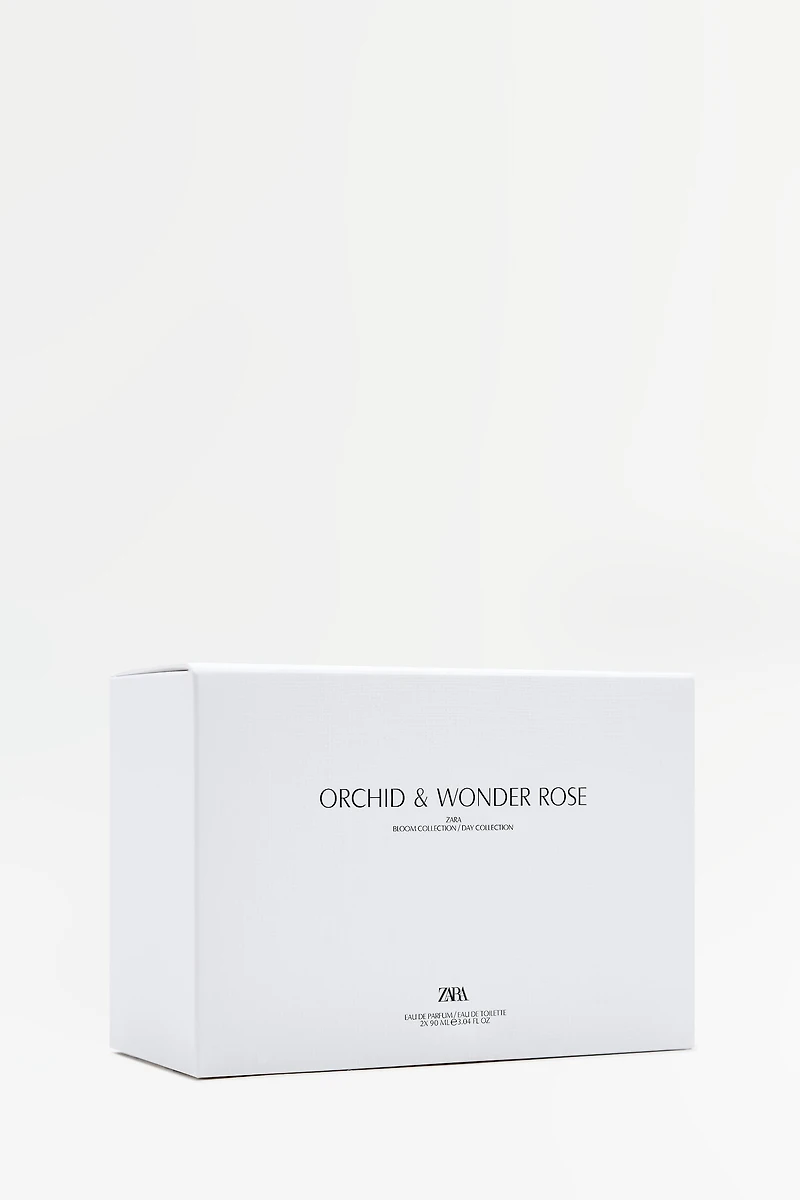 ORCHID + WONDER ROSE EDT 2 x 90 ML (3.04 FL. OZ)