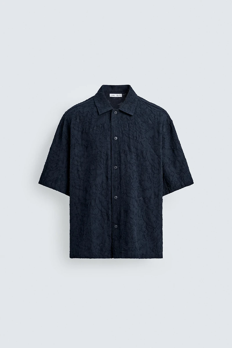 TEXTURED JACQUARD SHIRT