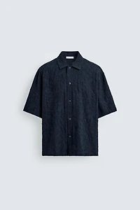 TEXTURED JACQUARD SHIRT