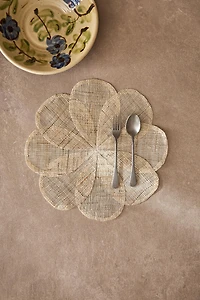 SET DE TABLE FLEUR RAMIE
