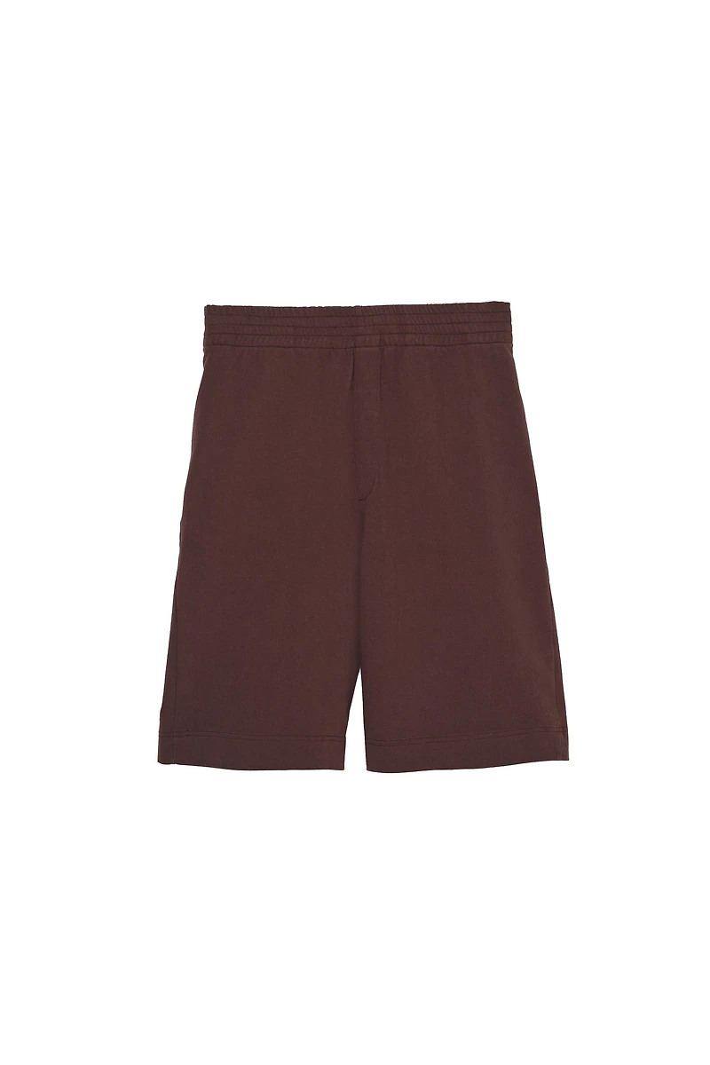 PAPERBAG WAIST COTTON SHORTS