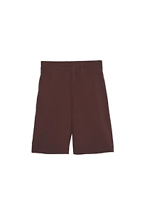 PAPERBAG WAIST COTTON SHORTS