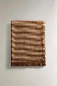 PLAID CHENILLE RAYURES