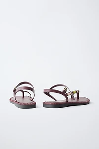 SANDALES À PERLES