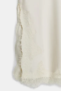 ZW COLLECTION LACE SLIP DRESS