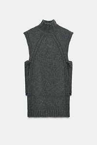 WOOL VEST WITH VENTS