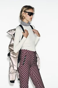 WATER RESISTANT WINDPROOF RECCO® TECHNOLOGY SKI COLLECTION PUFFER JACKET