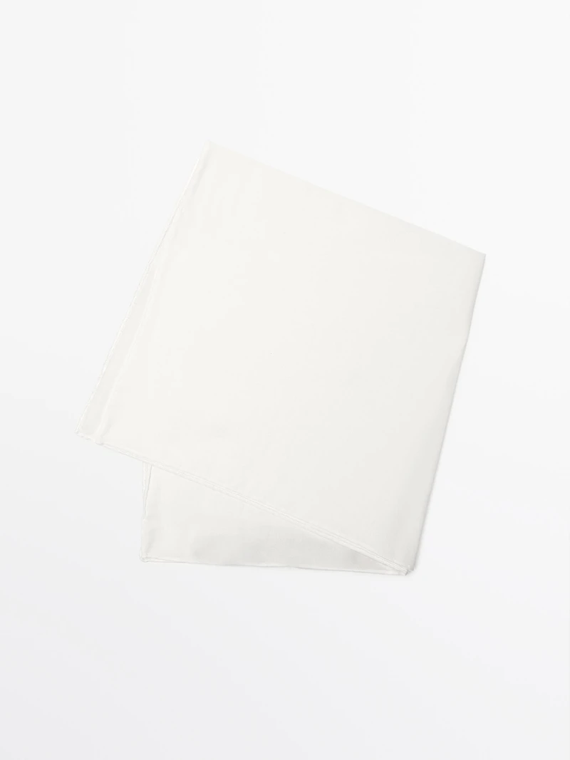 Plain 100% cotton scarf