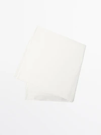 Plain 100% cotton scarf