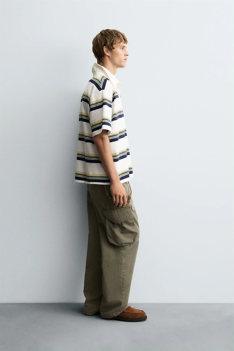 STRIPED POLO SHIRT