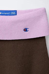 JUPE EN MAILLE CHAMPION ® X ZARA