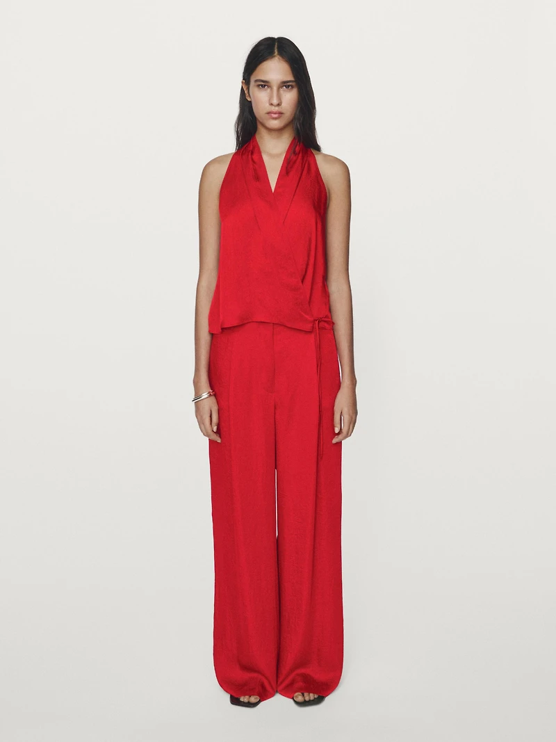 Flowing palazzo trousers