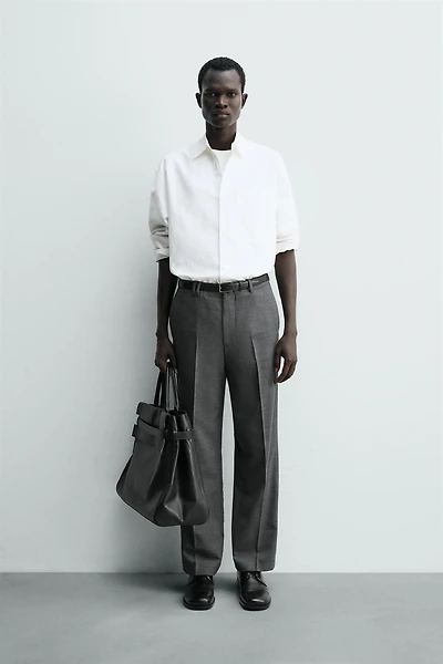 STRETCH STRAIGHT FIT PANTS