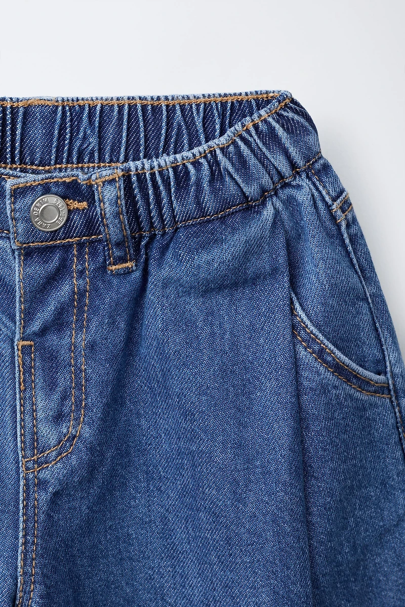 PANTALON DENIM BALLON