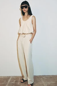 POPLIN BALLOON TOP