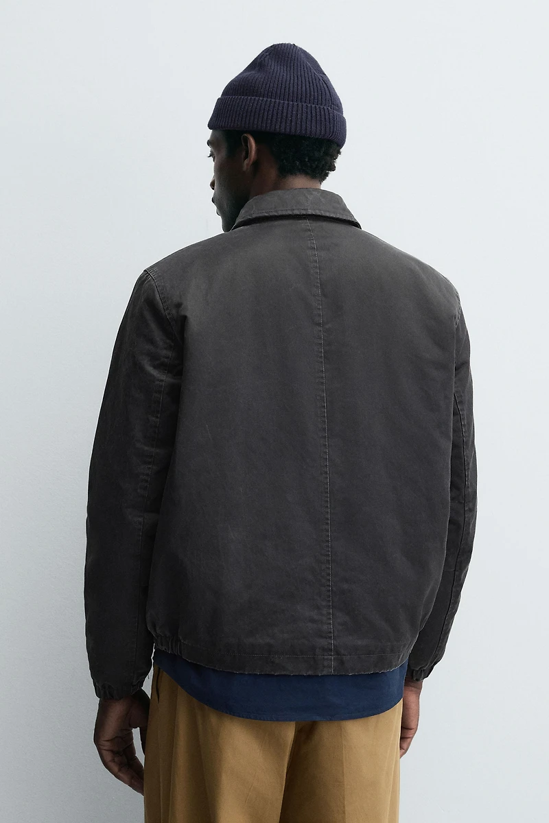 WAXED FINISH JACKET