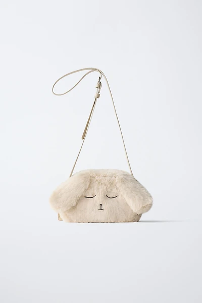 BUNNY FAUX FUR CROSSBODY BAG