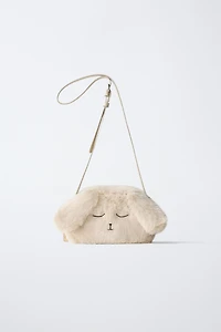 BUNNY FAUX FUR CROSSBODY BAG