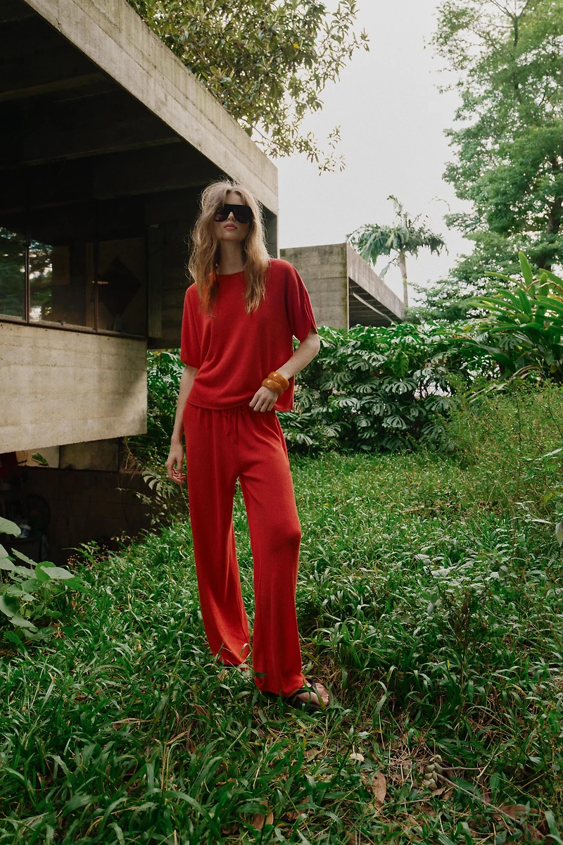 RUSTIC WIDE LEG PANTS