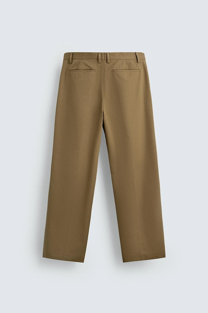PANTALON DE COSTUME À PLIS ÉDITION LIMITÉE