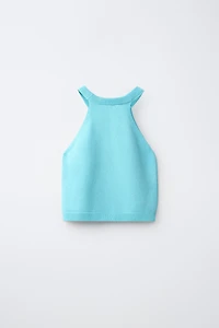 BUTTON KNIT TOP
