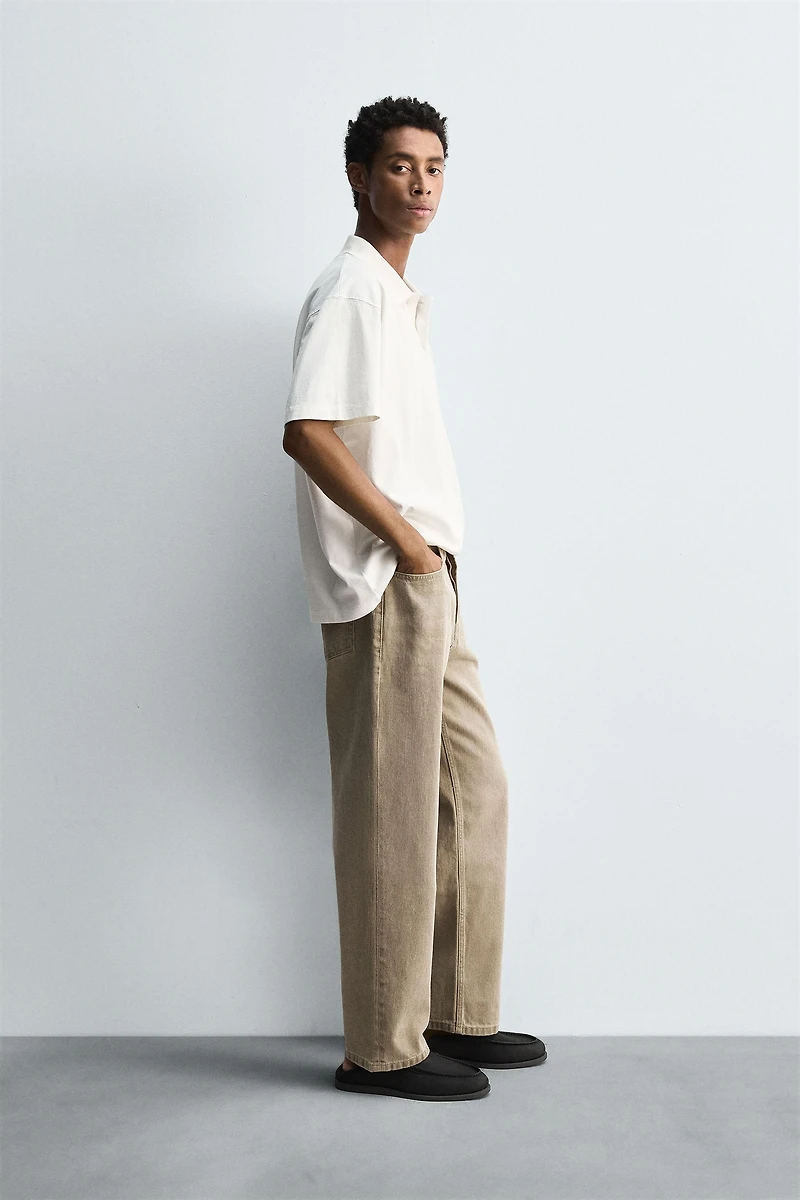 POLO DÉLAVÉ REGULAR FIT