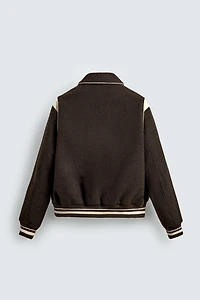 CONTRAST BOMBER JACKET
