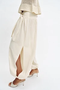TIED BALLOON PANTS