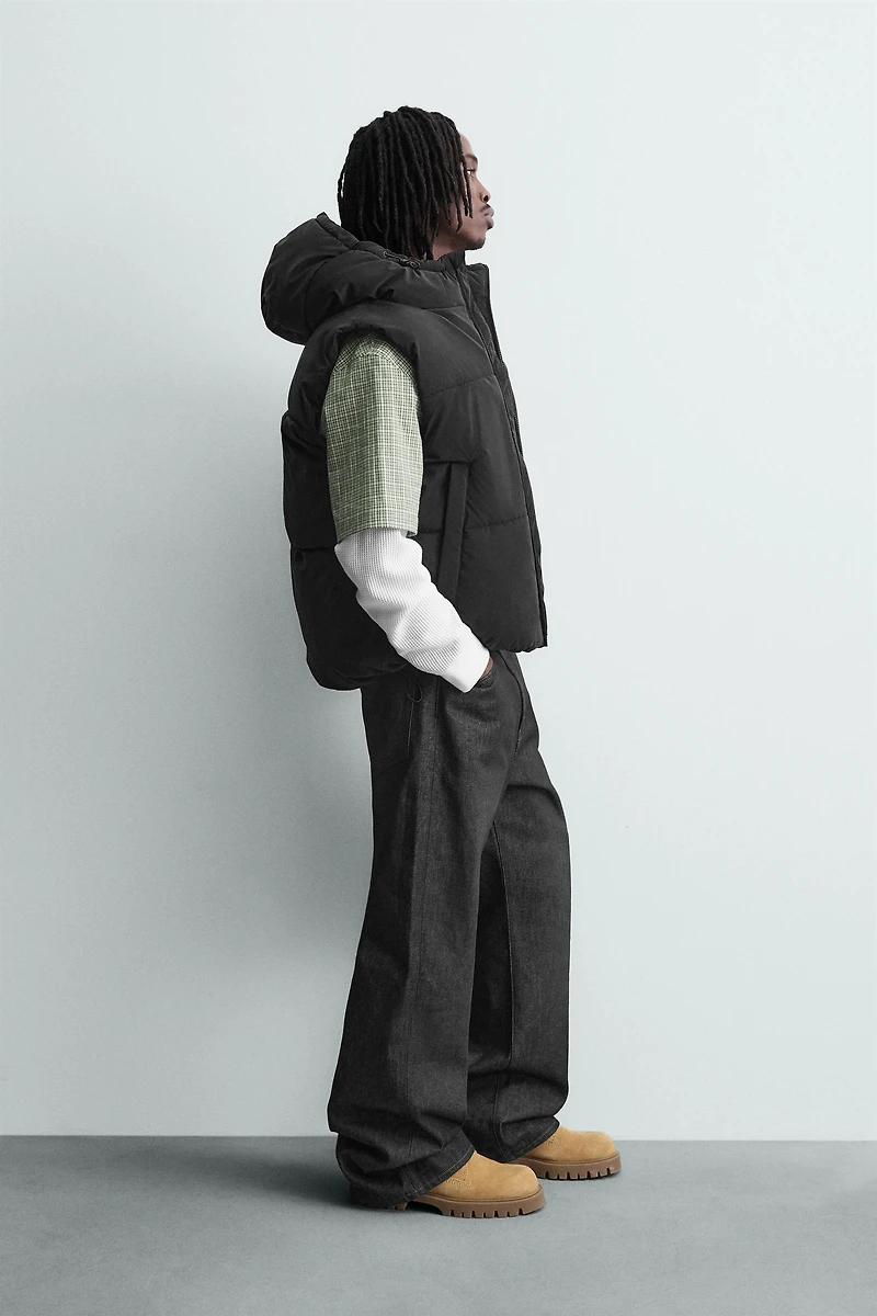 RUBBERIZED PUFFER VEST