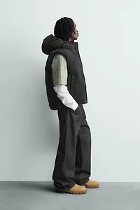 RUBBERIZED PUFFER VEST