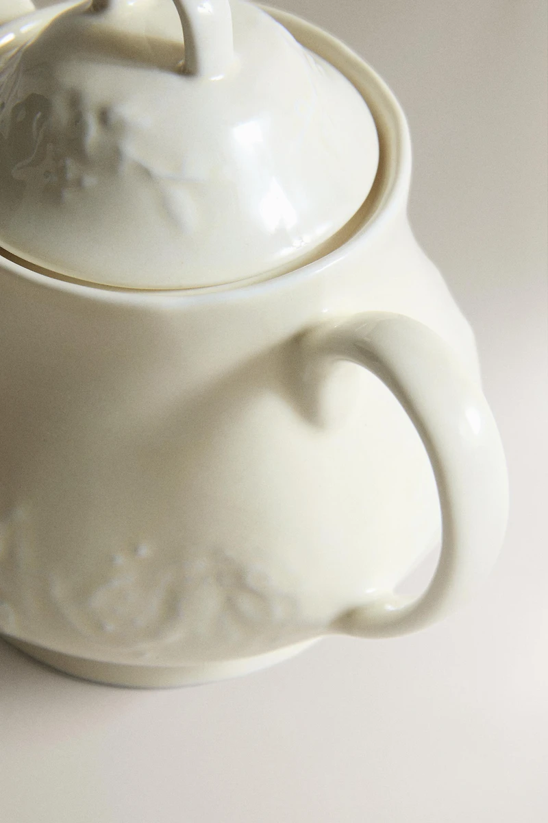 GRAPE PORCELAIN SUGAR BOWL