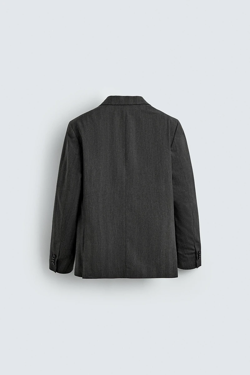 HERRINGBONE SUIT BLAZER