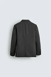 HERRINGBONE SUIT BLAZER