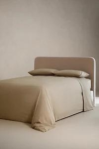 DRAP-HOUSSE COTON PERCALE | 40 CM DE HAUT (300 FILS)