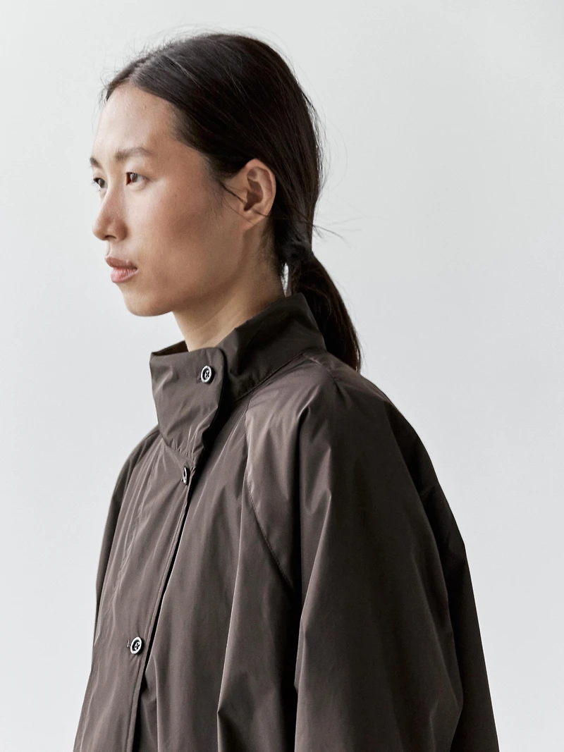 Veste longue matelassée