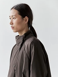 Veste longue matelassée