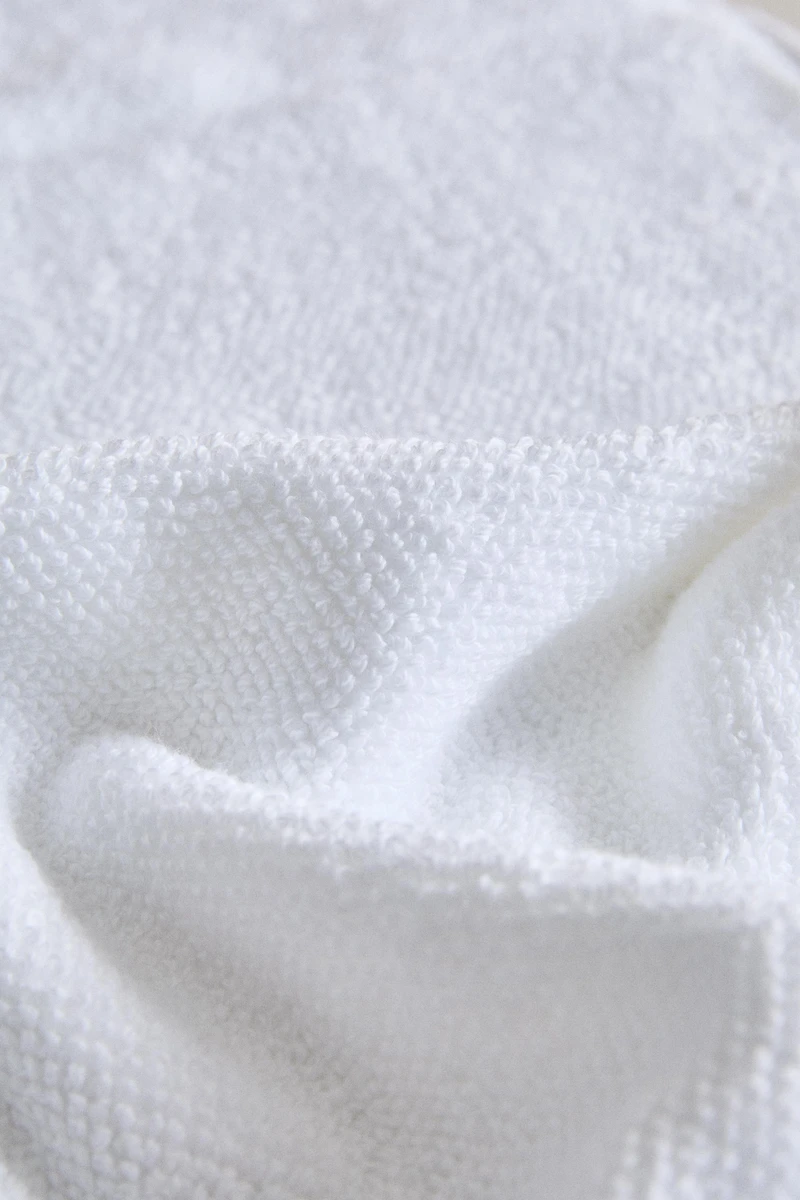 SERVIETTE DE BAIN COTON POINT RIZ