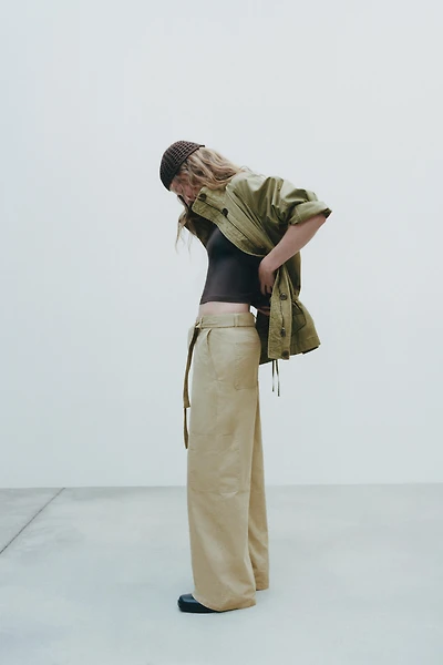 PARKA MAXI POCHES