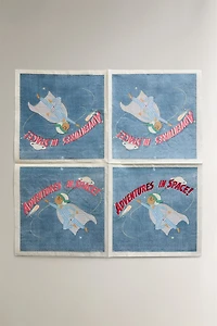 KIDS' SPACE PAPER NAPKINS