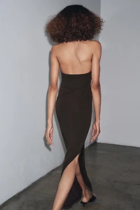 ROBE HALTER FLEUR